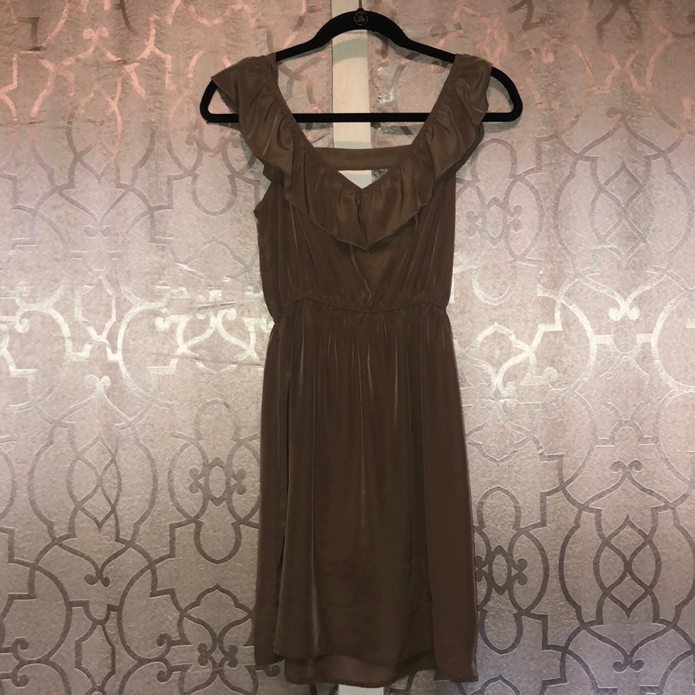 Tan Dress